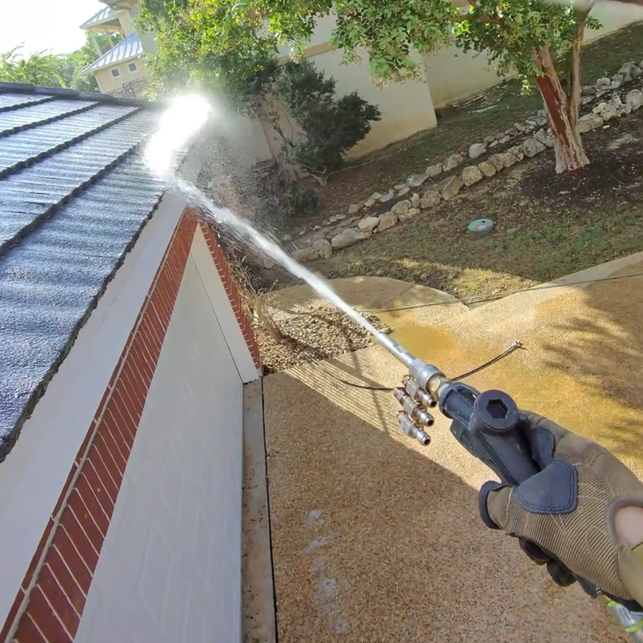 House Siding Soft Wash